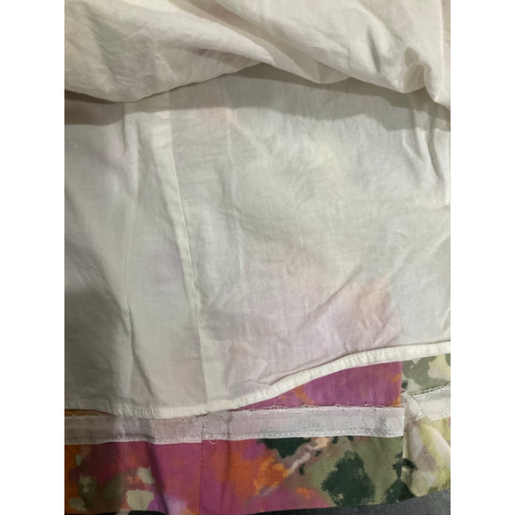 🌸 J.Crew Strapless Floral Cotton Dress w/ Pockets | Y2K | Size 6 - Picture 7 of 7